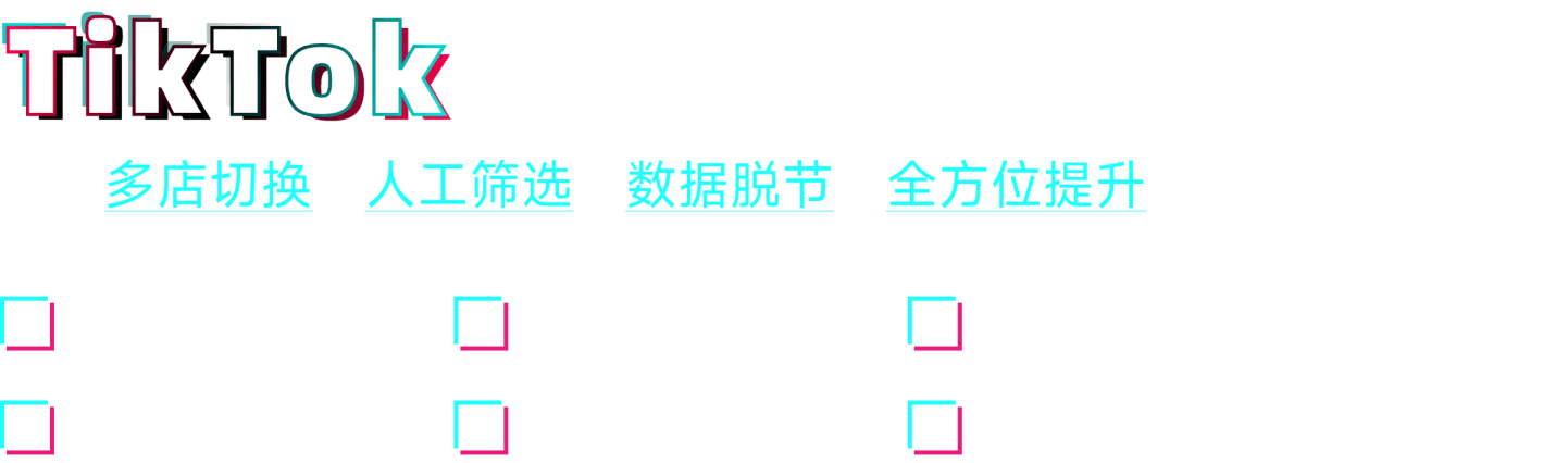 TIKTOK 达人全链路运营管理